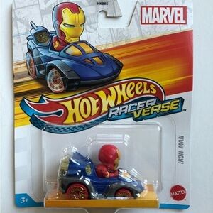 Mattel Hot Wheels Racer Verse Diecast Car: Marvel - Iron Man - BRAND NEW!!